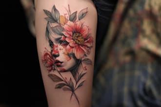 design custom tattoo artwork and professional tattoo illustrations