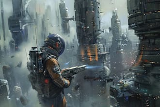 design sci fi illustration and sci fi sci fi illustration