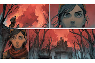 design custom comic book artwork