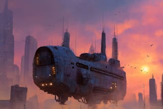 create professional concept art for characters, environments