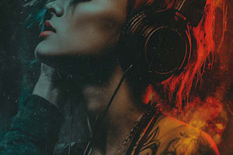 design album cover art or single cover art