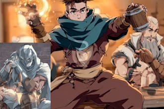 do an anime or comic character
