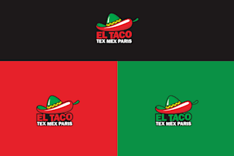 design a unique grill, burger, or food brand logo