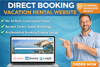 setup airbnb booking com guesty, hostaway, lodgify hospitable, ownerrez listing