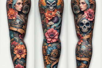 design professional creative tattoo design
