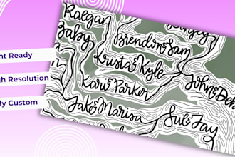 design a beautiful family tree