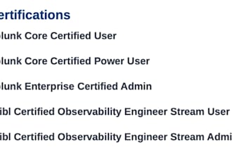 architect and deploy complex splunk solutions