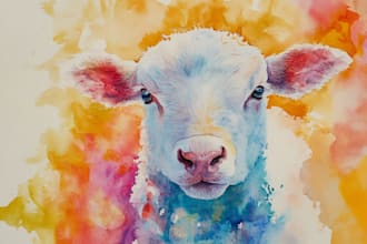paint custom watercolor illustration