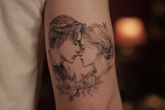 use my experience as a tattoo artist to create custom tattoo