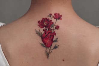 do unique customized realism tattoo design