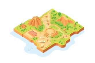 do high quality vector map and isometric maps illustrations