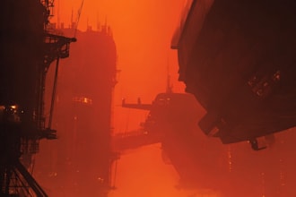 create high quality space art and futuristic space scenes