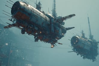concept art for science fiction
