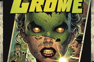 comic book illustration with comic book illustrator