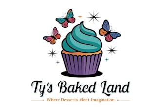 design a fun, attractive ice cream logo for your brand