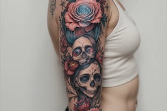 create a professional tattoo design