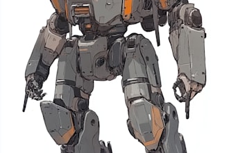 do mecha robot gundam illustrations