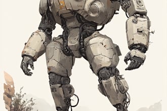 quality robot, mecha concepts