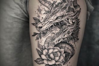 design professional tattoo and custom tattoo