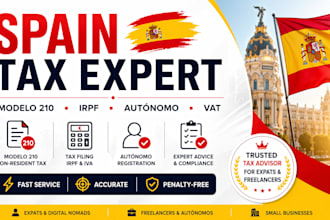 handle spain tax filing, modelo 210, autónomo registration