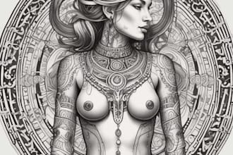 design a polynesian maori tribal tattoo