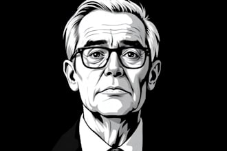 turn yourself a marvelous hedcut wsj style portrait from a photo