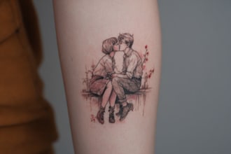 create an amazing custom tattoo design with my experience