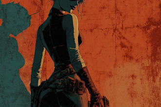 comic book illustration with comic book illustrator