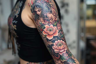 design professional tattoo and custom tattoo
