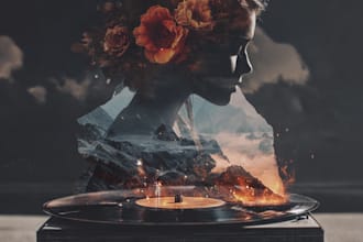 design album cover art or single cover art