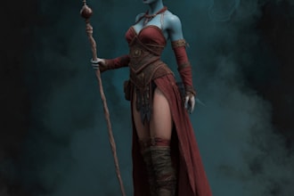 fantasy character art and fantasy character art