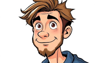 paint your photo into amazing vector portrait art