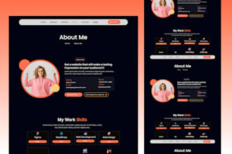 do figma website design, website UI UX design, figma design, website mockup
