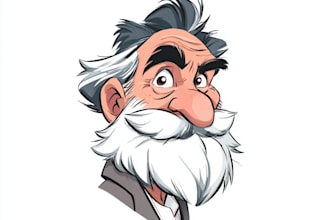 design amazing cartoon logo