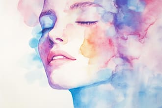 paint custom watercolor illustration