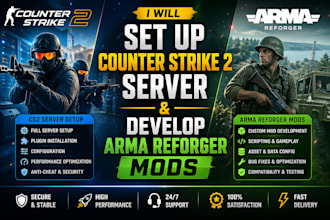 arma reforger, server setup map creation weapons assetto corsa arma 3