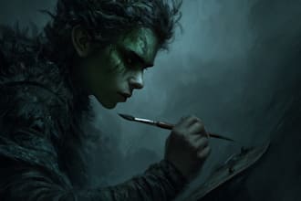 fantasy horror and fantasy horror character