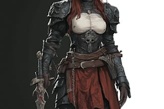 do anime character art for you