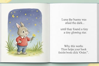 design children story book, child book illustration, picture book illustration