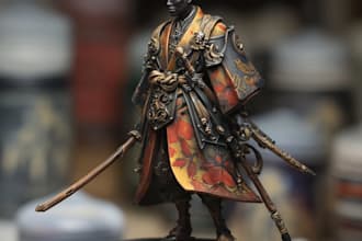 model painting such as dnd , warhammer
