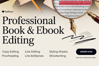 proofread and fix grammar errors in your book or ebook