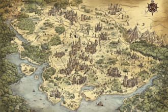 create custom medieval maps for your next fantasy novel