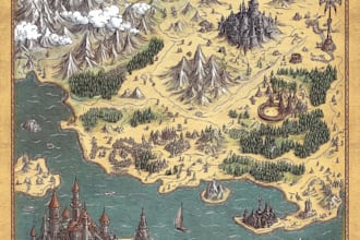 create custom medieval maps for your next fantasy novel