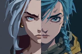 draw anime or stylized character art