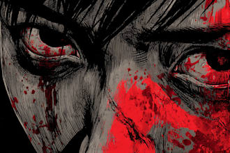 create horror, dark, gore comics or manga illustration