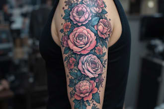 design professional tattoo and custom tattoo