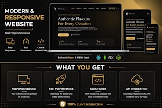 develop professional mern stack webapp