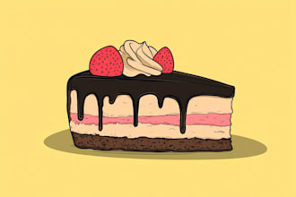 food pop art of your food pop art