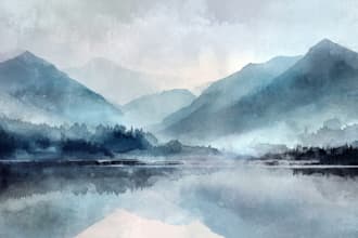 illustrate anything in watercolor style