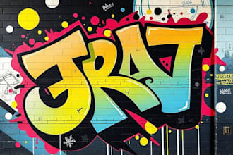design graffiti designs, murals and wall arts
